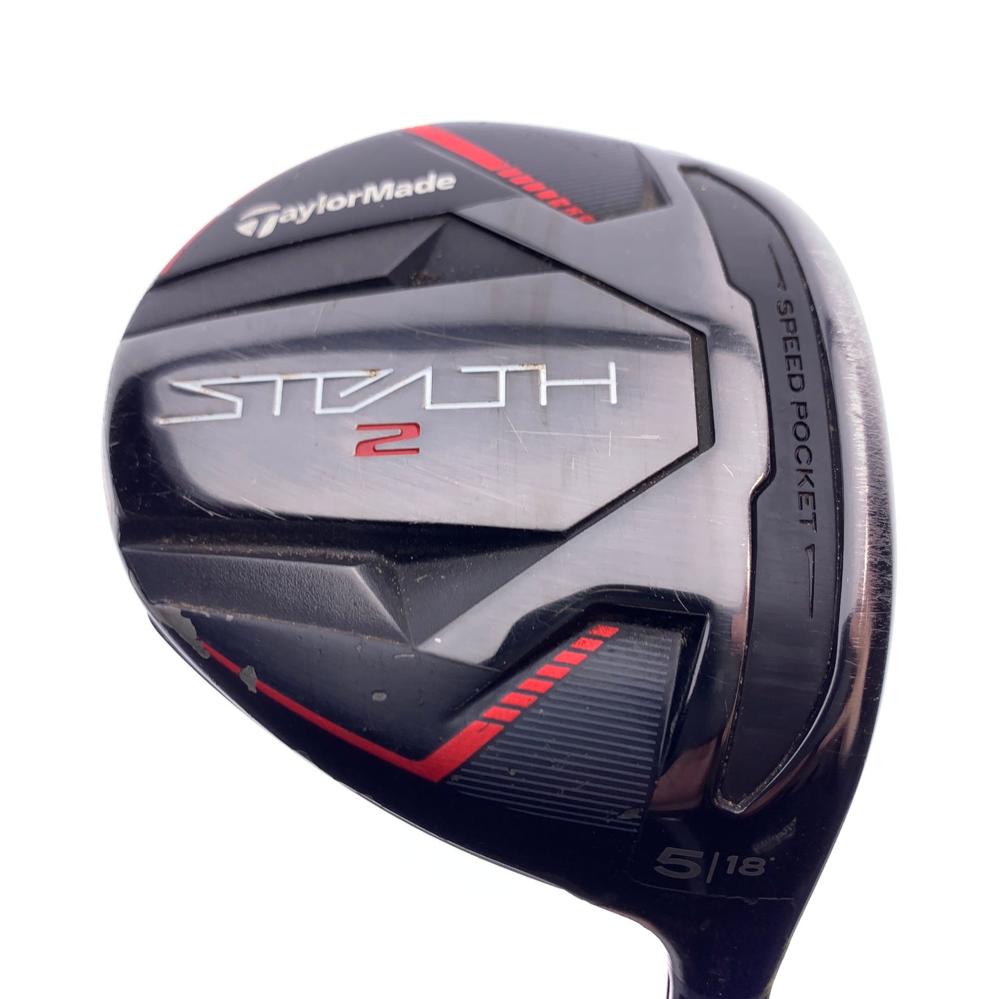 Used TaylorMade Stealth 2 5 Fairway Wood / 18 Degrees / Regular Flex