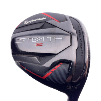 Used TaylorMade Stealth 2 5 Fairway Wood / 18 Degrees / Regular Flex