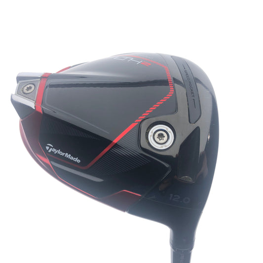 Used TaylorMade Stealth 2 Driver / 12.0 Degrees / Stiff Flex