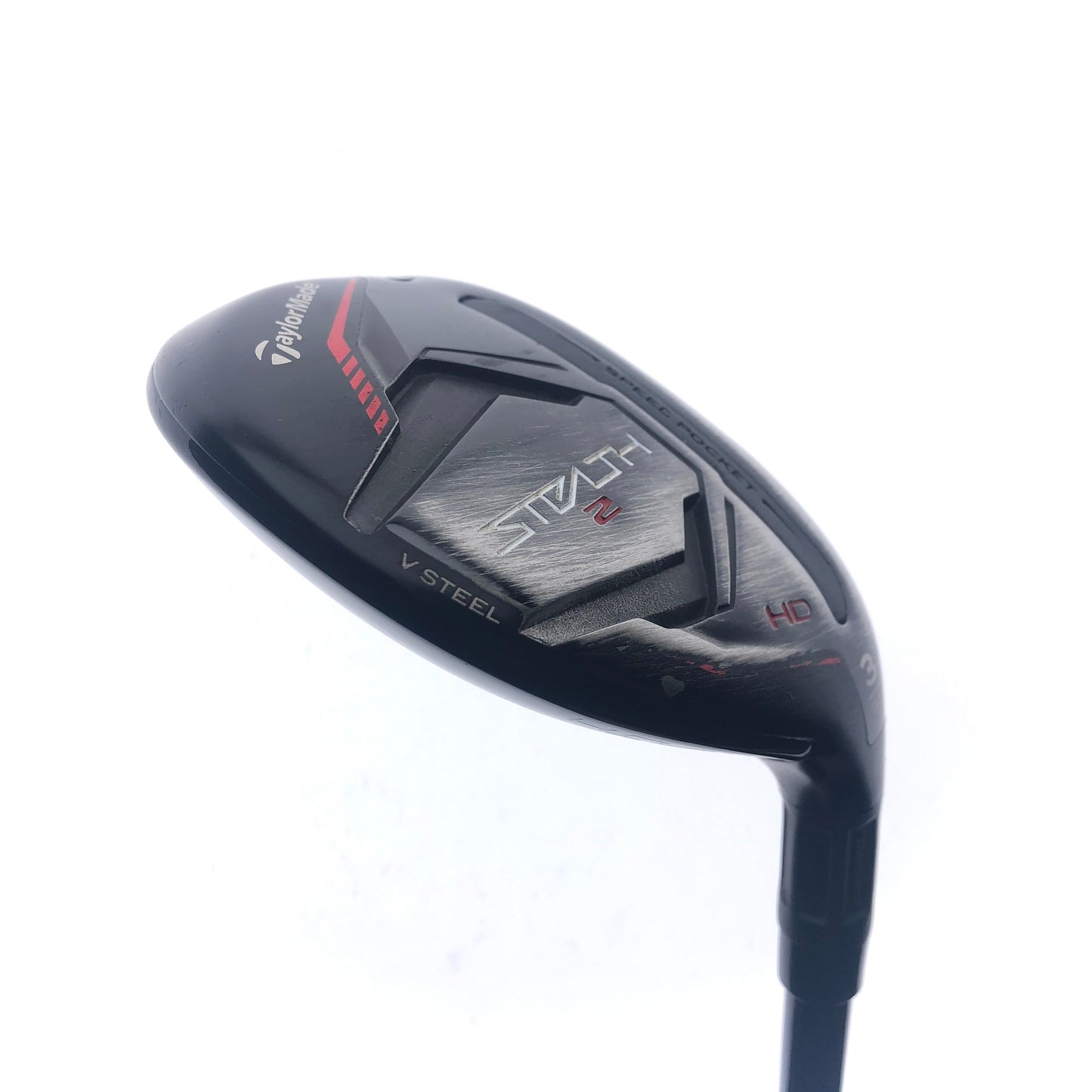 Used TaylorMade Stealth 2 HD 3 Hybrid / 20 Degrees / Regular Flex