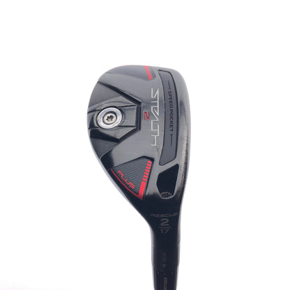 Used TaylorMade Stealth 2 Plus 2 Hybrid / 17 Degrees / Regular Flex