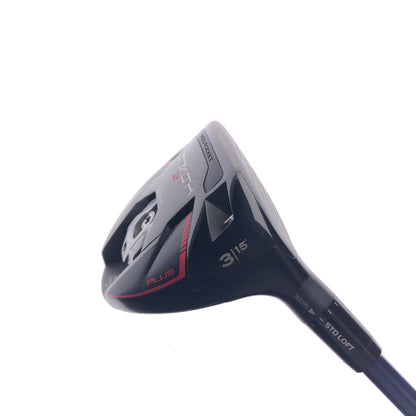 Used TaylorMade Stealth 2 Plus 3 Fairway Wood / 15 Degrees / Stiff Flex