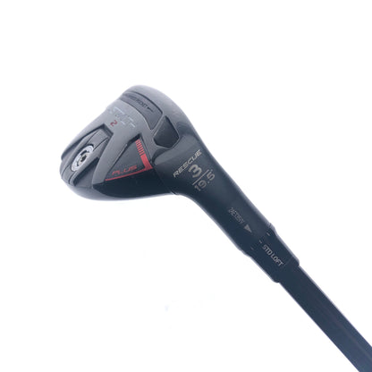 Used TaylorMade Stealth 2 Plus 3 Hybrid / 19.5 Degrees / Stiff Flex