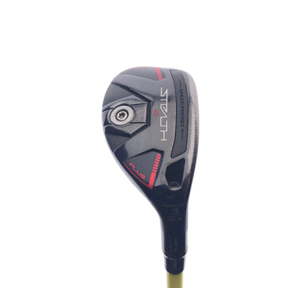 Used TaylorMade Stealth 2 Plus 3 Hybrid / 19.5 Degrees / X-Stiff Flex