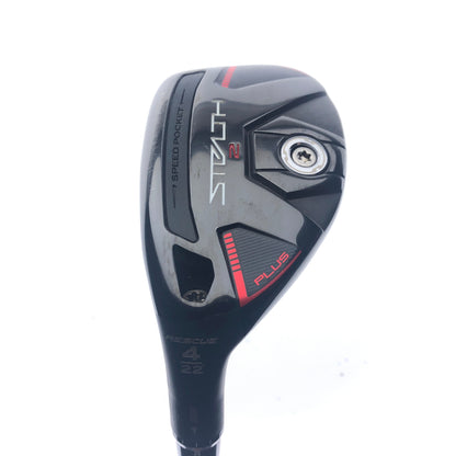 Used TaylorMade Stealth 2 Plus 4 Hybrid / 22 Degree / Regular Flex / Left-Handed