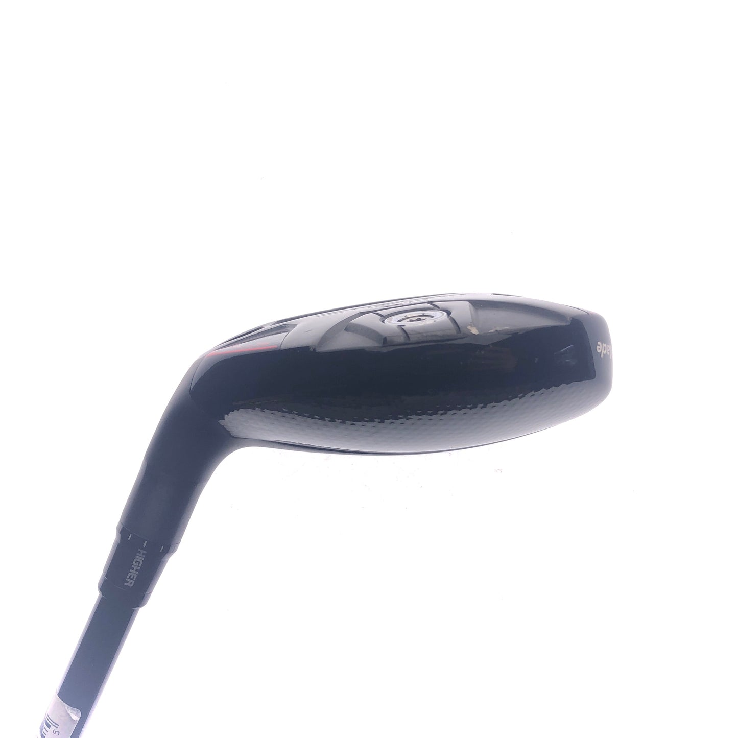Used TaylorMade Stealth 2 Plus 4 Hybrid / 22 Degrees / Stiff Flex / Left-Handed