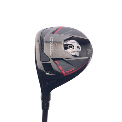Used TaylorMade Stealth 2 Plus 5 Wood / 18 Degrees / Regular Flex / Left-Handed