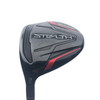 Used TaylorMade Stealth 3 Fairway Wood / 15 Degrees / Regular Flex / Left-Handed