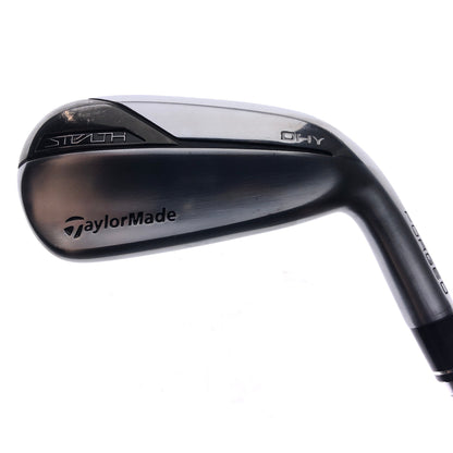 Used TaylorMade Stealth DHY 4 Hybrid / 22 Degrees / Regular Flex