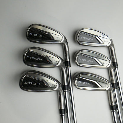 Used TaylorMade Stealth HD Iron Set / 5 - PW / Regular Flex