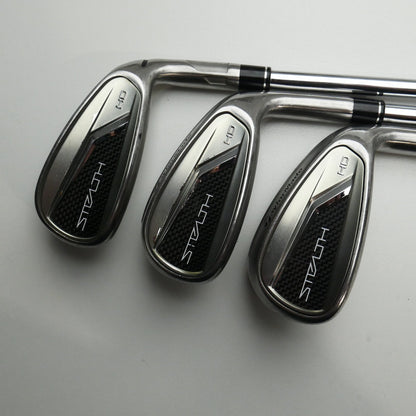 Used TaylorMade Stealth HD Iron Set / 5 - PW / Regular Flex