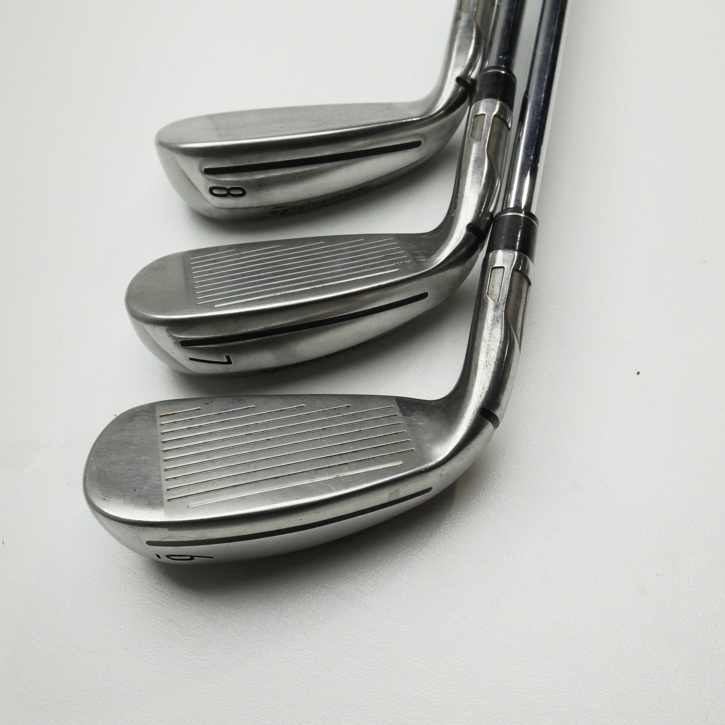 Used TaylorMade Stealth HD Iron Set / 6 - PW + AW / Regular Flex