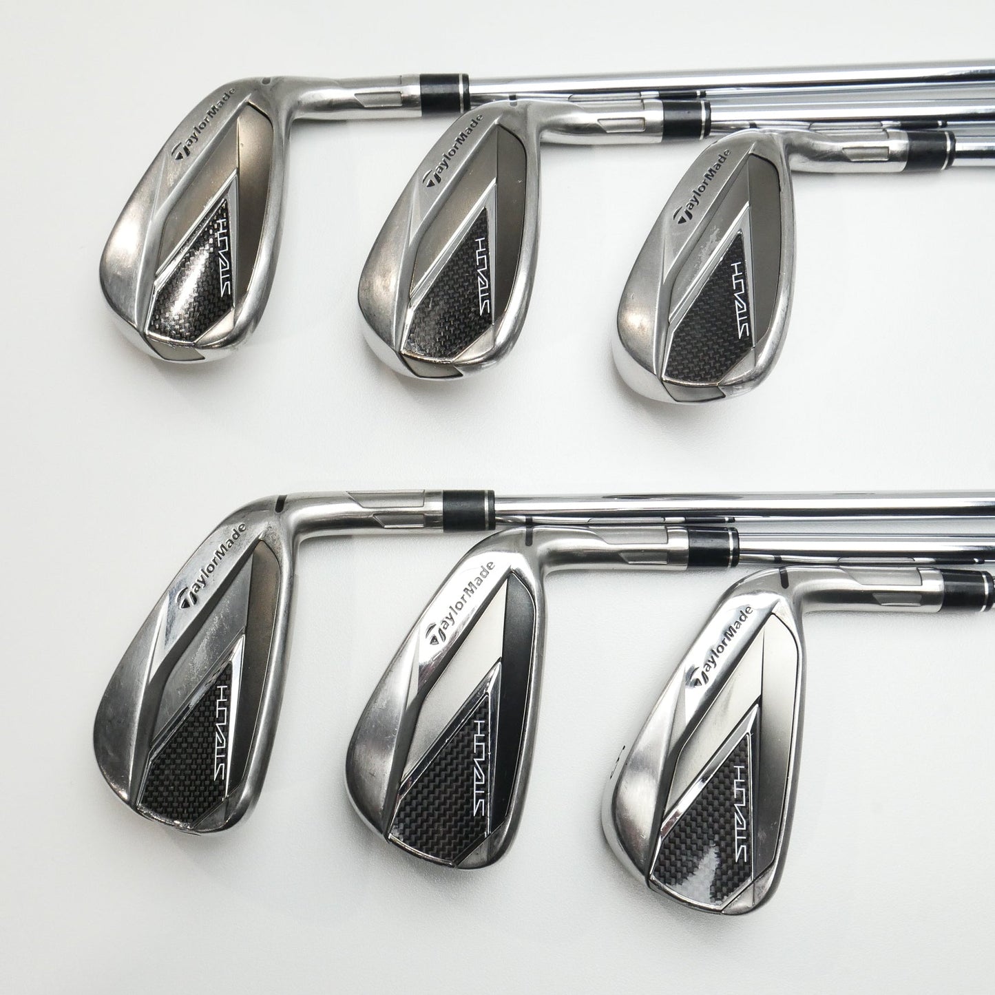 Used TaylorMade Stealth Iron Set / 5 - PW / Regular Flex