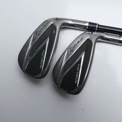 Used TaylorMade Stealth Iron Set / 7 - PW / Regular Flex