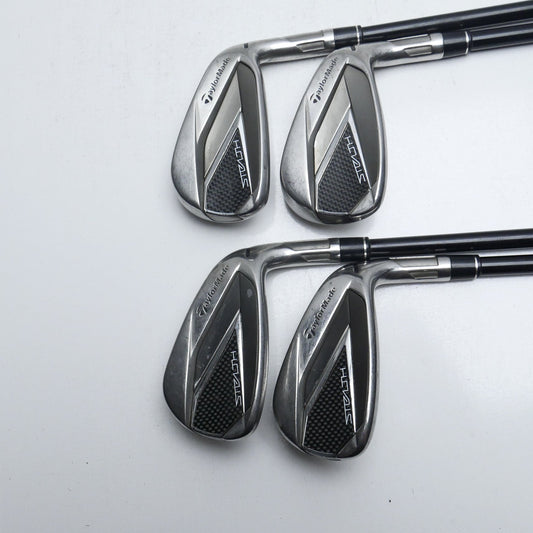 Used TaylorMade Stealth Iron Set / 7 - PW / Regular Flex