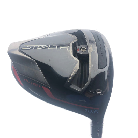 Used TaylorMade Stealth Plus Driver / 10.5 Degrees / Stiff Flex