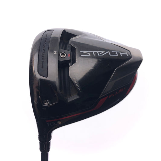 Used TaylorMade Stealth Plus Driver / 10.5 Degrees / TX Flex / Left-Handed