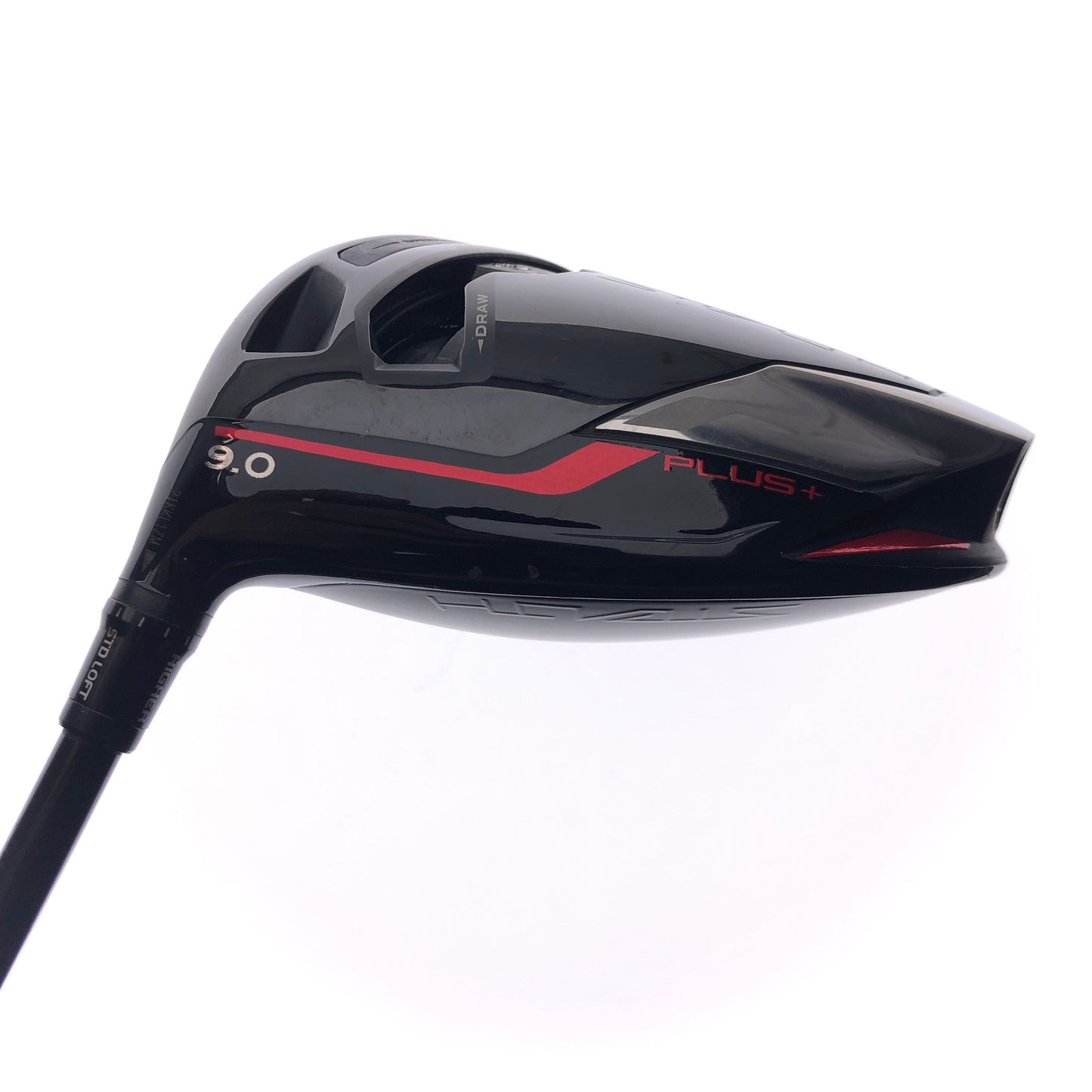 Used TaylorMade Stealth Plus Driver / 9.0 Degrees / Stiff Flex / Left-Handed