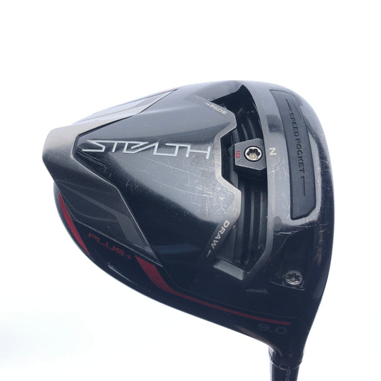Used TaylorMade Stealth Plus Driver / 9.0 Degrees / Stiff Flex