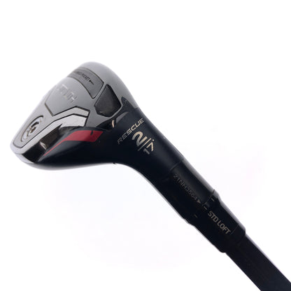 Used TaylorMade Stealth Plus Rescue 2 Hybrid / 17 Degrees / Stiff Flex