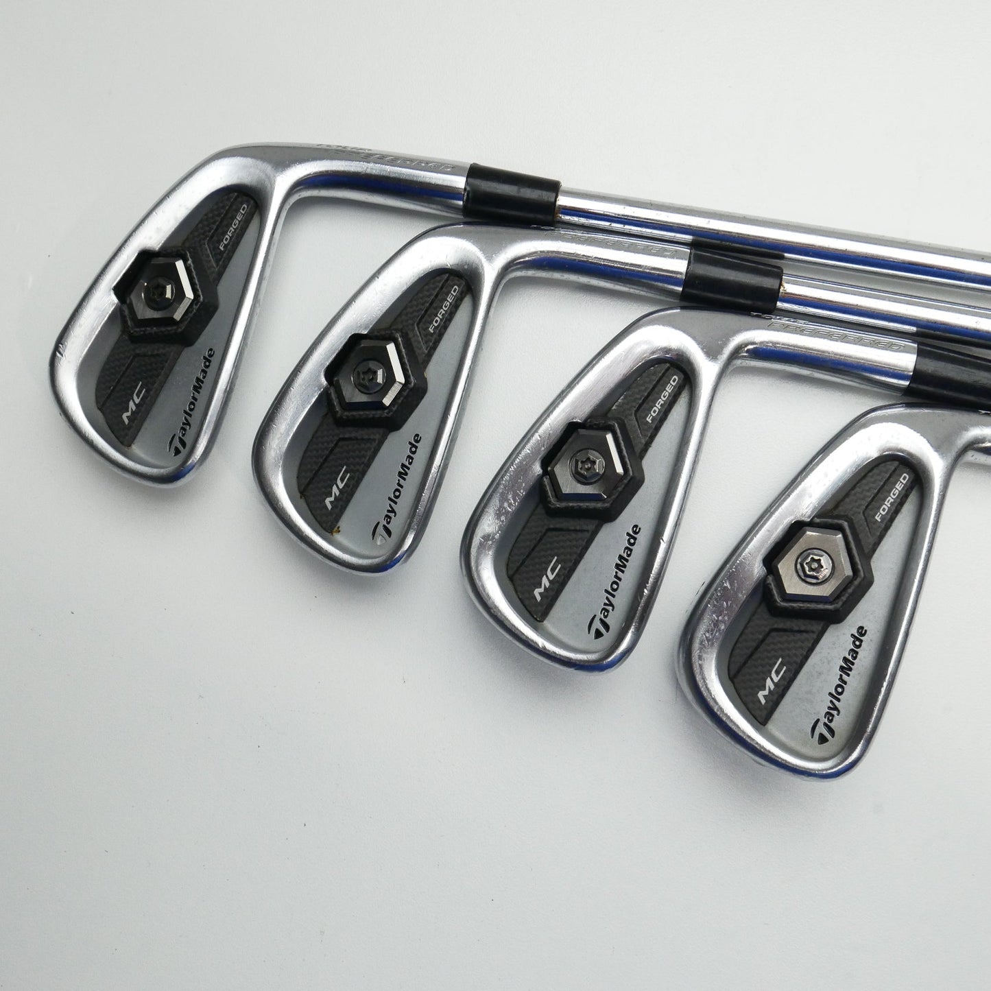 Used TaylorMade Tour Preferred MC 2011 Iron Set / 3 - PW / Stiff Flex