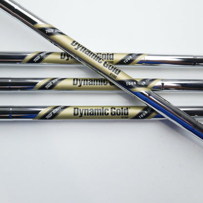 Used Titleist 620 CB Iron Set / 7 - PW / X-Stiff Flex