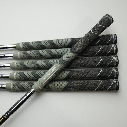 Used Titleist AP2 714 Iron Set / 5 - PW / Stiff Flex / Left-Handed