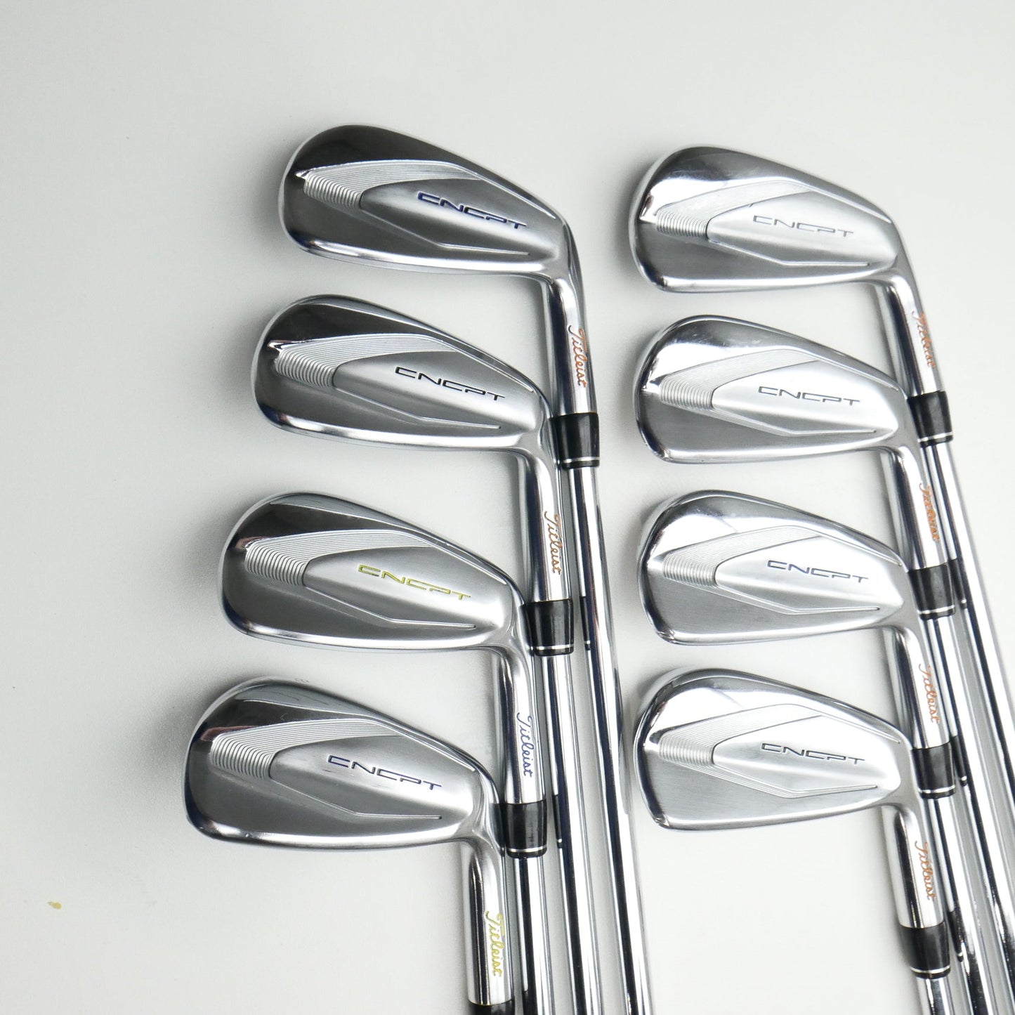 Used Titleist CNCPT CP-02 Iron Set / 4 - PW + 48° / Stiff Flex