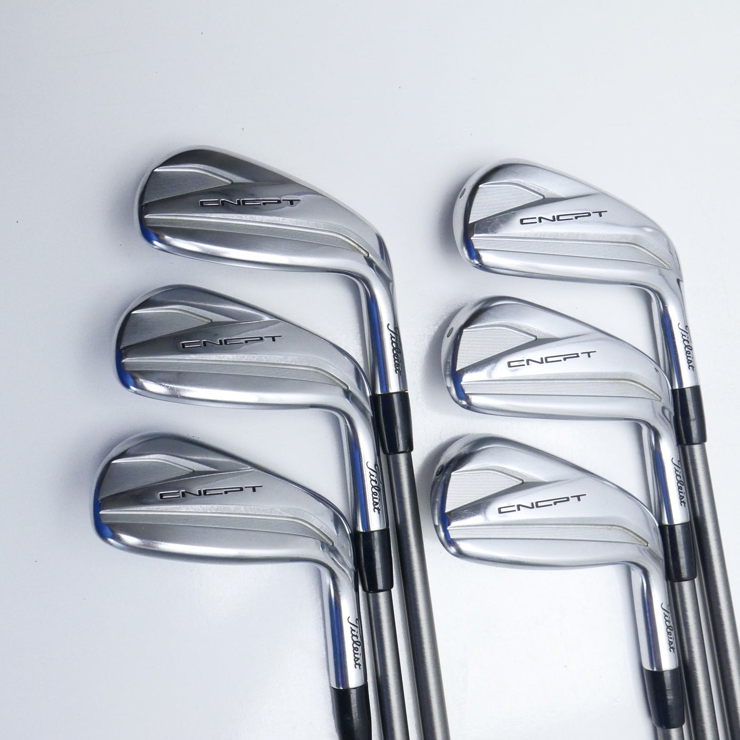 Used Titleist CNCPT CP-03 Iron Set / 6 - PW + 48° / Regular Flex