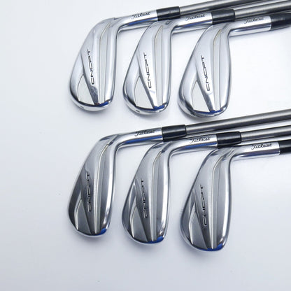 Used Titleist CNCPT CP-03 Iron Set / 6 - PW + 48° / Regular Flex
