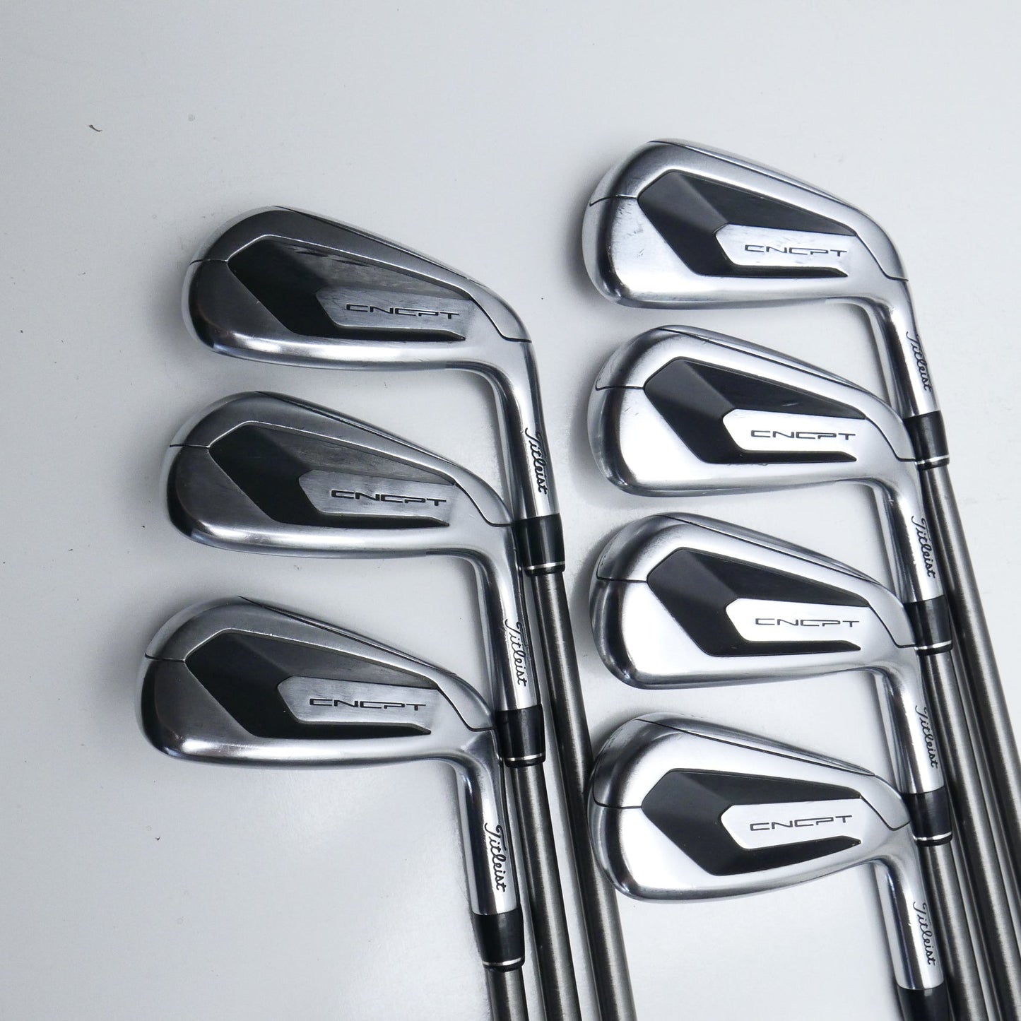 Used Titleist CNCPT CP-04 Iron Set / 5 - PW + 48° / Regular Flex