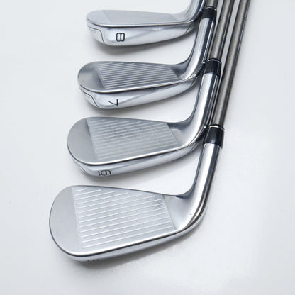 Used Titleist CNCPT CP-04 Iron Set / 5 - PW + 48° / Regular Flex