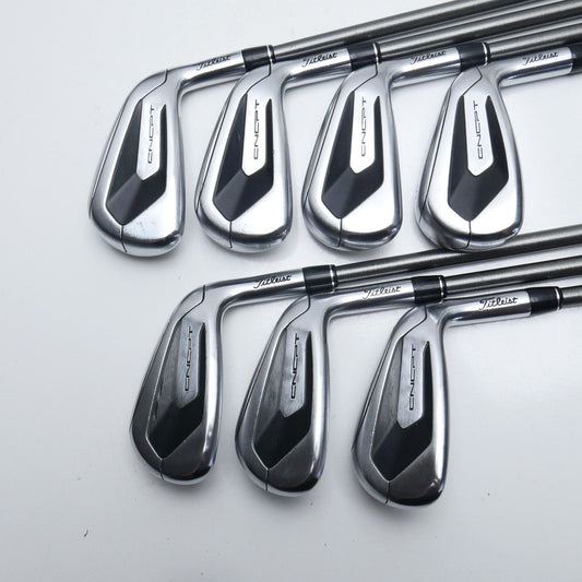 Used Titleist CNCPT CP-04 Iron Set / 5 - PW + 48° / Regular Flex