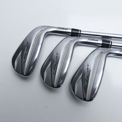 Used Titleist CP 03 and 04 Combo Iron Set / 5 - PW / Stiff Flex