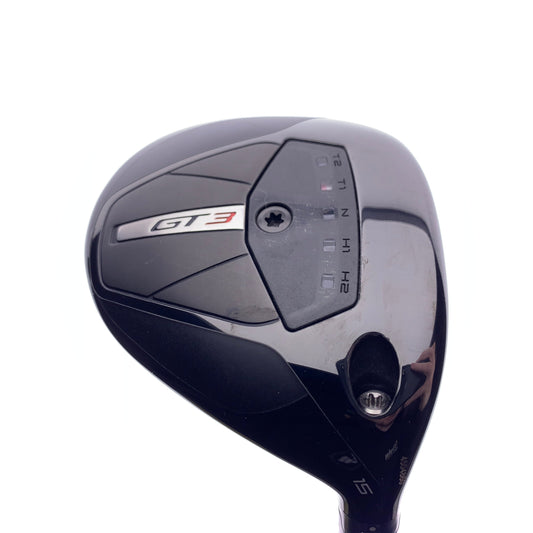 Used Titleist GT3 3 Fairway Wood / 15 Degrees / Regular Flex
