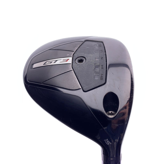 Used Titleist GT3 3 Fairway Wood / 15 Degrees / Stiff Flex