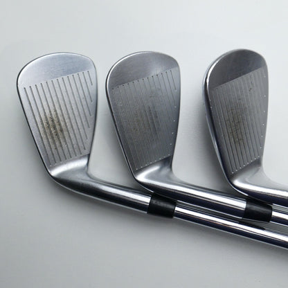 Used Titleist MB 718 Iron Set / 4 - PW / Stiff Flex