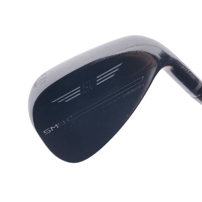 Used Titleist SM9 Jet Black Premium Gap Wedge / 50.0 Degrees / Wedge Flex