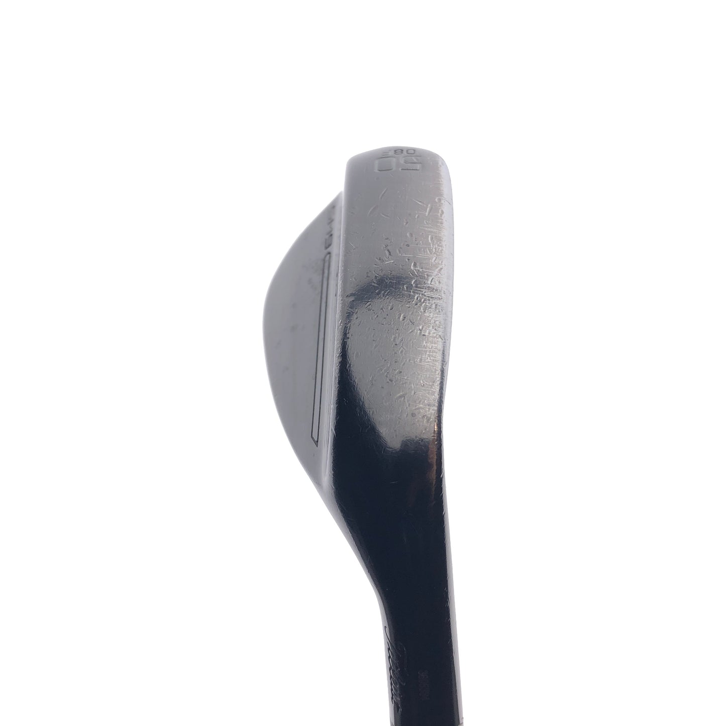 Used Titleist SM9 Jet Black Premium Gap Wedge / 50.0 Degrees / Wedge Flex