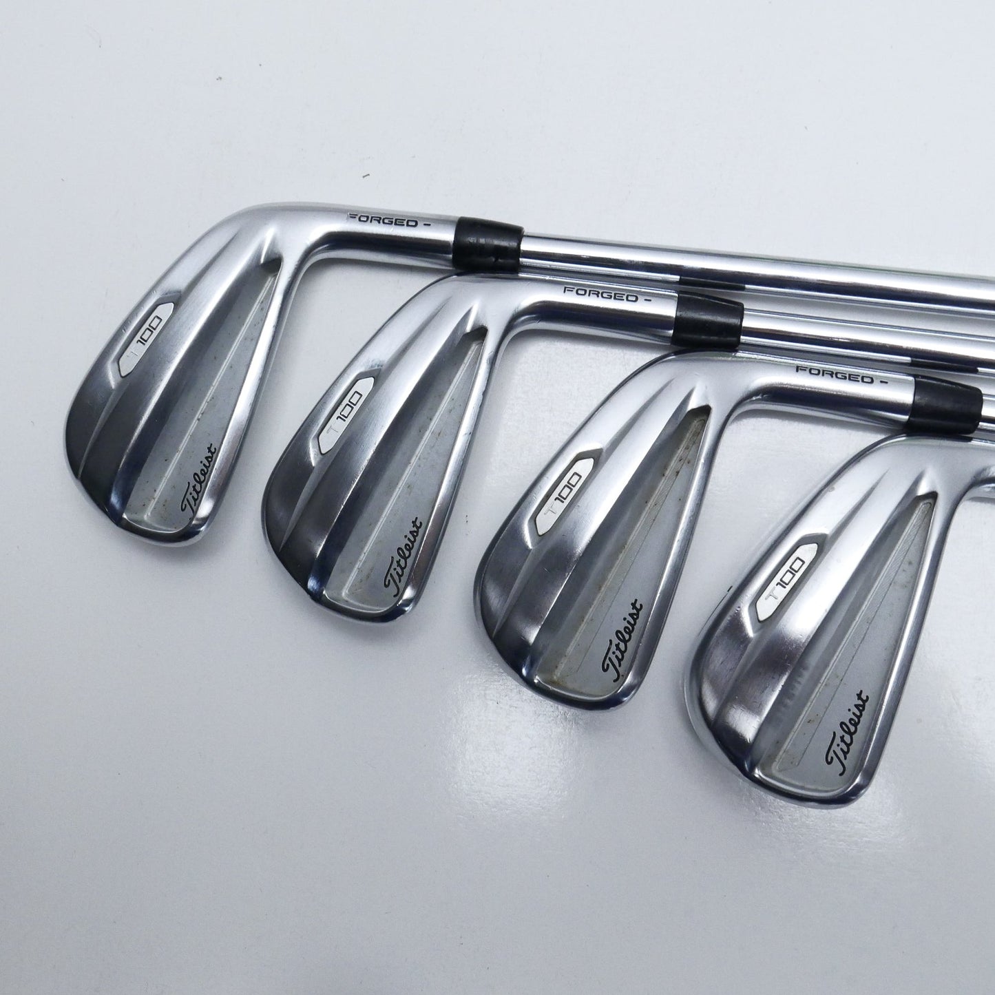 Used Titleist T100 2021 Iron Set / 4 - PW / X-Stiff Flex