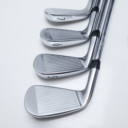 Used Titleist T100 2021 Iron Set / 4 - PW / X-Stiff Flex
