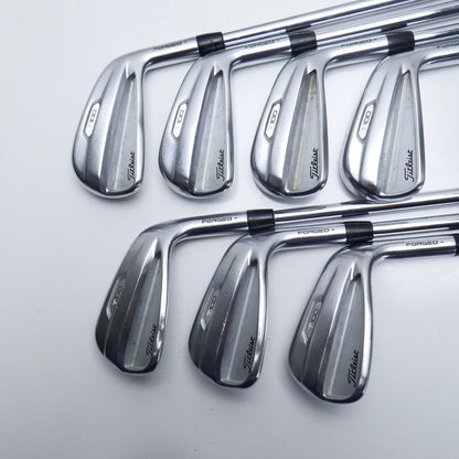 Used Titleist T100 2021 Iron Set / 4 - PW / X-Stiff Flex