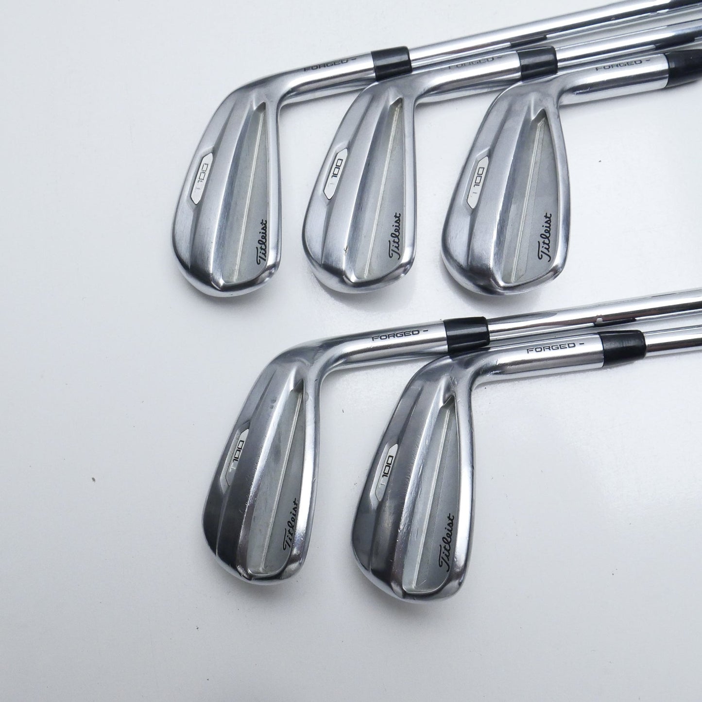 Used Titleist T100 2021 Iron Set / 6 - PW / X-Stiff Flex