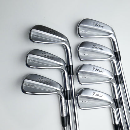 Used Titleist T100 2023 Iron Set / 4 - PW / Stiff Flex