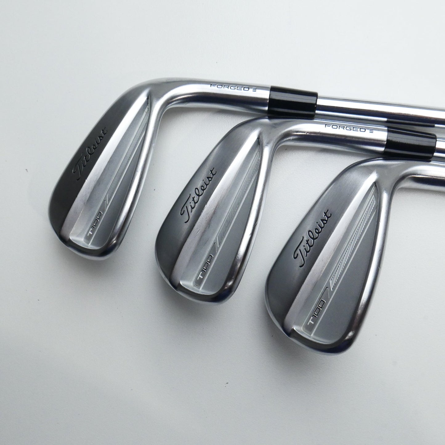 Used Titleist T100 2023 Iron Set / 4 - PW / Stiff Flex