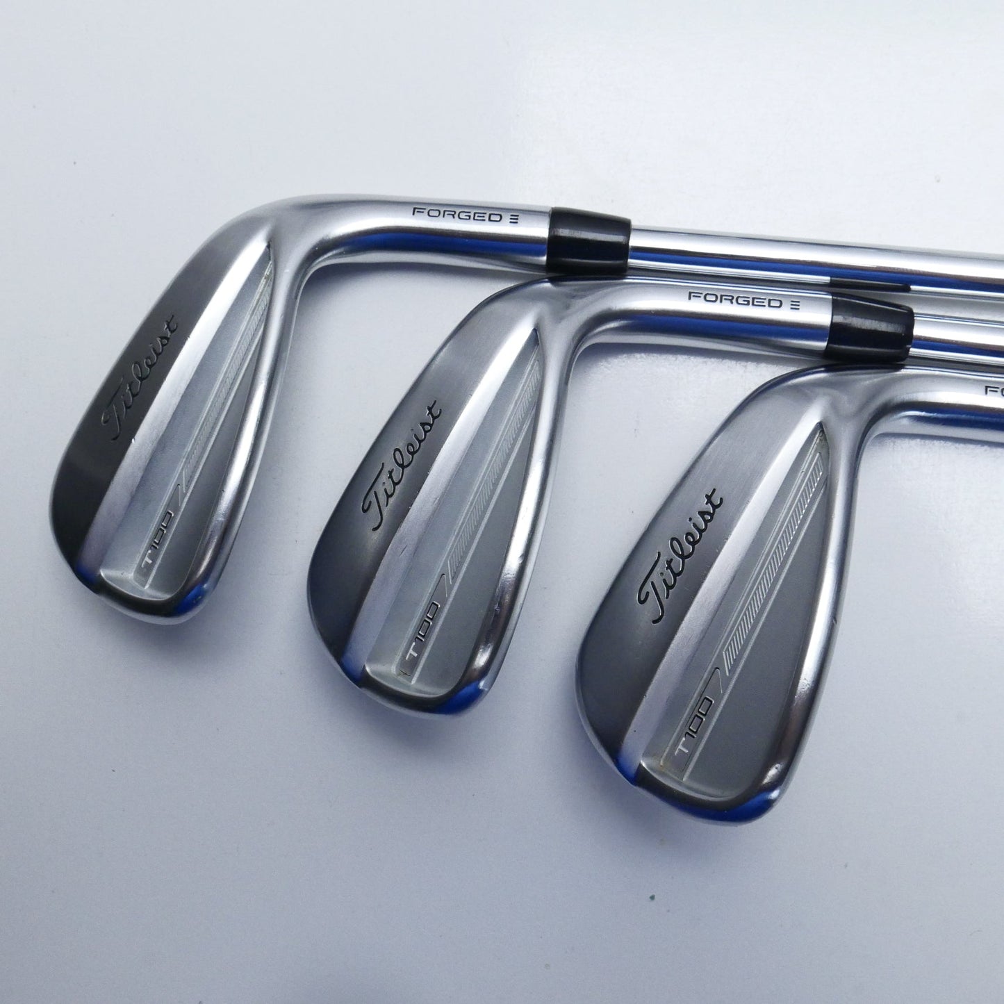 Used Titleist T100 2023 Iron Set / 4 - PW / Stiff Flex