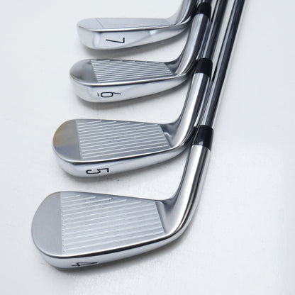 Used Titleist T100 2023 Iron Set / 4 - PW / Stiff Flex