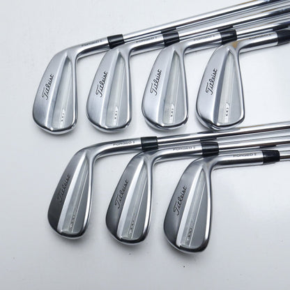 Used Titleist T100 2023 Iron Set / 4 - PW / Stiff Flex