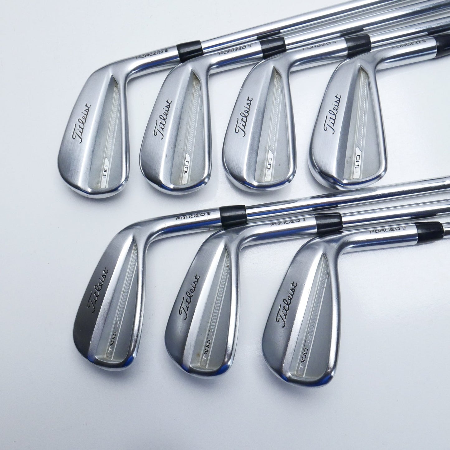 Used Titleist T100 2023 Iron Set / 4 - PW / Stiff Flex