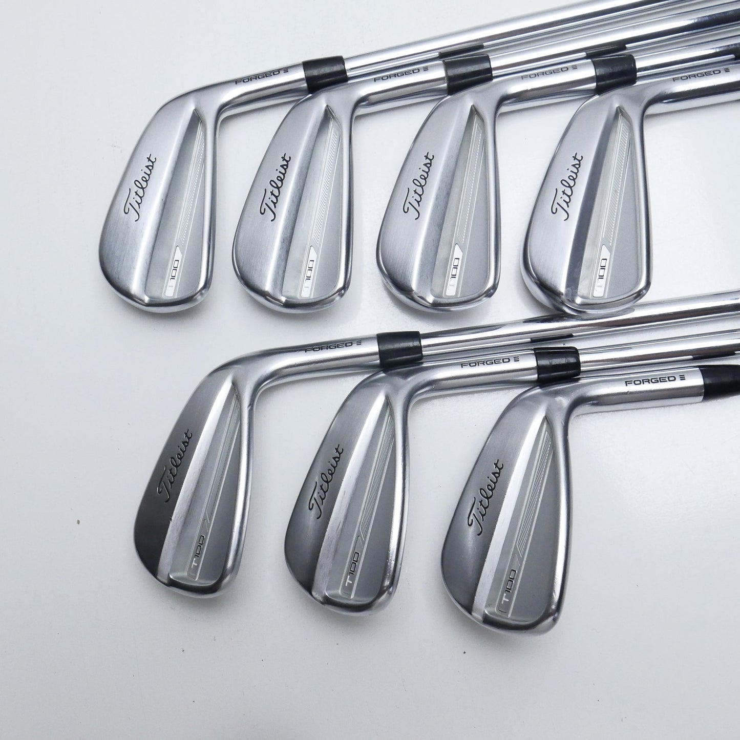 Used Titleist T100 2023 Iron Set / 4 - PW / X-Stiff Flex